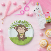 モンキー間抜けパーティー ペーパープレート (パーティー)