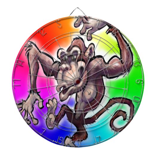 モンキー間抜け ダーツボード (正面)