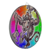 モンキー間抜け ダーツボード (正面左)