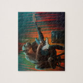 モンキー頭が切れるパズル ジグソーパズル (縦)