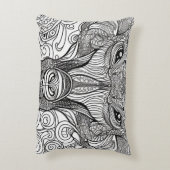 モンキー顔 アクセントクッション (裏面(縦))