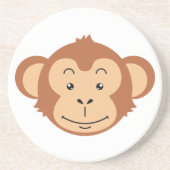 モンキー顔 コースター (正面)