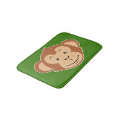 モンキー顔 バスマット (アングル)