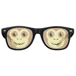 モンキー顔 レトロサングラス
