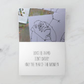 モンキー·イヤー·アンコンベンショナ中国のル〔占星術の〕十二宮図 シーズンカード (内部)