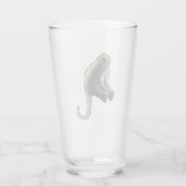 モンキー – ガラスのタンブラー タンブラーグラス (裏面)