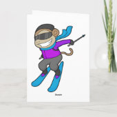 モンキー・スキー・スキー カード (裏面)