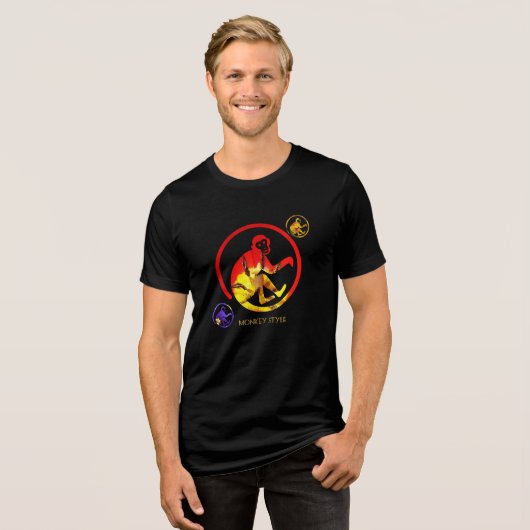 モンキー スタイル トライブレンドＴシャツ (正面全面)