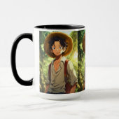 「モンキー・ダッフィーのオデッセイ：アニメ・フュージョン・トリビュート」 マグカップ (左)