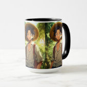 「モンキー・ダッフィーのオデッセイ：アニメ・フュージョン・トリビュート」 マグカップ (正面右)