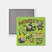 モンキー – バナナキー！マグネット マグネット (正面/裏面)