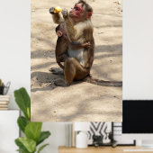 モンキー – マザーズ朝食 ポスター (ホームオフィス)