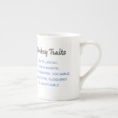 モンキー – 中国の〔占星術の〕十二宮図 ボーンチャイナマグカップ (右)