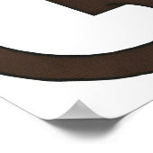 モンキー – 古代カラフル語、本イラストレーション ポスター (角)