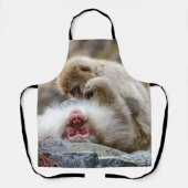 モンキー、楽しく過ごす旅 エプロン (正面)