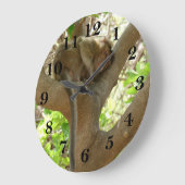 モンキー – 私は非常に疲れている ラージ壁時計 (傾斜)