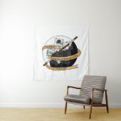 モンクサイコロデザイン タペストリー (インサイチュ)