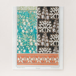 モンクショッド・ヴォルフスベン植物アールヌーボー・ヴェルヌイユ ジグソーパズル