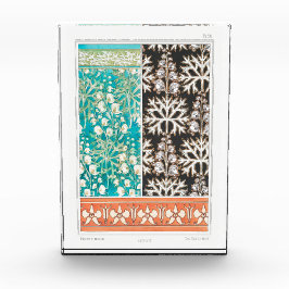 モンクショッド・ヴォルフスベン植物アールヌーボー・ヴェルヌイユ フォトブロック