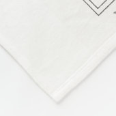 モンクショッド・ヴォルフスベン植物アールヌーボー・ヴェルヌイユ フリースブランケット (角)