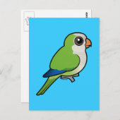 モンクパラケート ポストカード (正面/裏面)