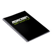 モンクラフトハッピーマザーデイおもしろいゲーマーママ ノートブック (右側)