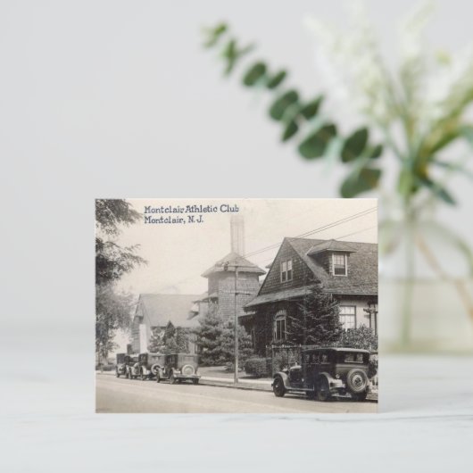 モンクレアアスレティッククラブモンクレアNJヴィンテージ ポストカード (スタンド正面)