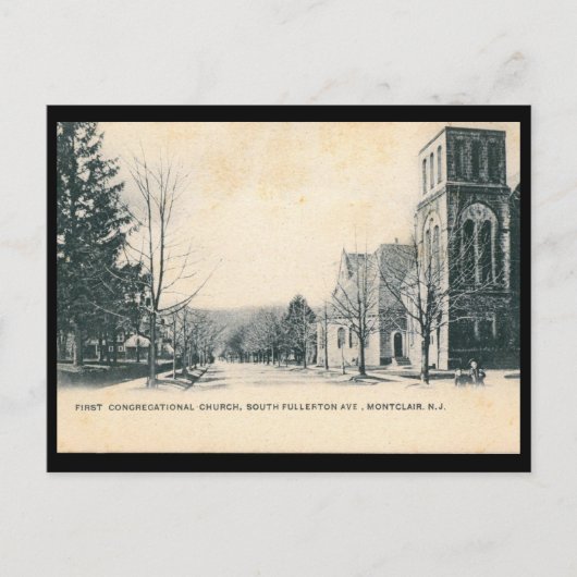 モンクレア， NJ 1906ヴィンテージの表示 ポストカード (正面)