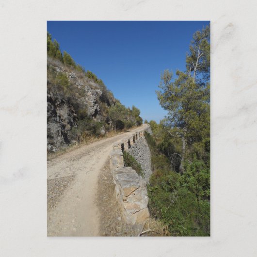 モンゴのトラック。 ポストカード (正面)