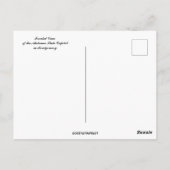 モンゴメリーのアラバマ州キャピトルの表示 ポストカード (裏面)