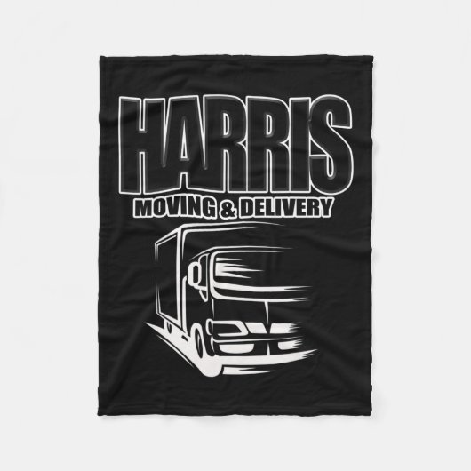 モンゴメリーを動かす フリースブランケット (正面)