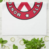 モンゴメリーアラバマ キッチンタオル (折り畳み)