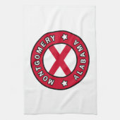 モンゴメリーアラバマ キッチンタオル (縦)