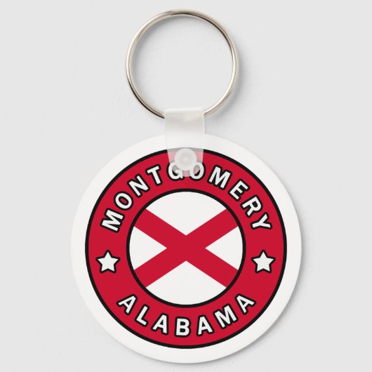 モンゴメリーアラバマ キーホルダー (正面)