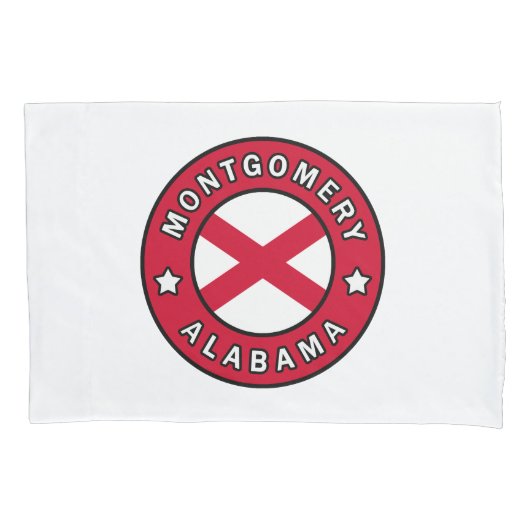 モンゴメリーアラバマ 枕カバー (正面)