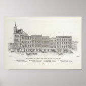 モンゴメリーウエストサイドサッターとブッシュ ポスター (正面)