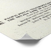 モンゴメリーウエストサイドパインとカリフォルニア ポスター (角)