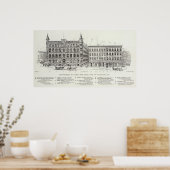 モンゴメリーウエストサイドパインとカリフォルニア ポスター (キッチン)