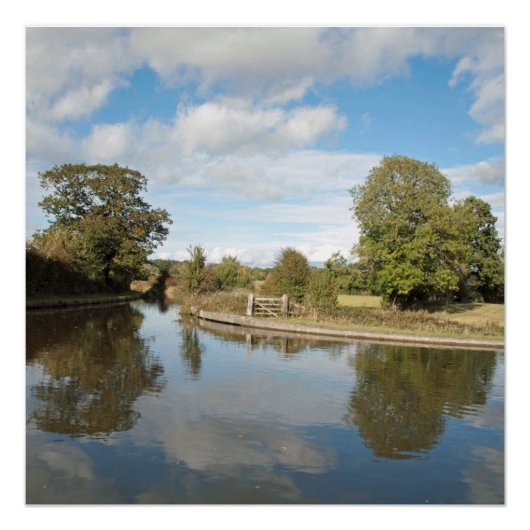 モンゴメリーカナルシュロプシャー ポスター (正面)