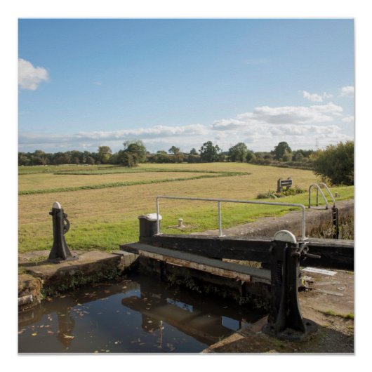 モンゴメリーキャナルショップシャーイングランド ポスター (正面)