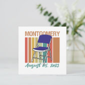 モンゴメリーブラウ折り畳み威厳がある椅子5 2023 招待状 (スタンド正面)
