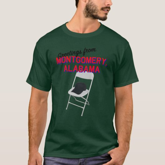 モンゴメリーリバーフロントの椅子 Tシャツ (正面)