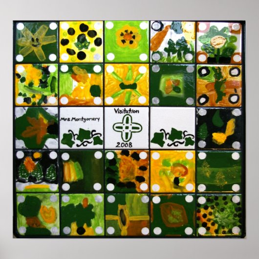 モンゴメリー夫人のクラス・アート・プロジェクトのポスター ポスター (正面)