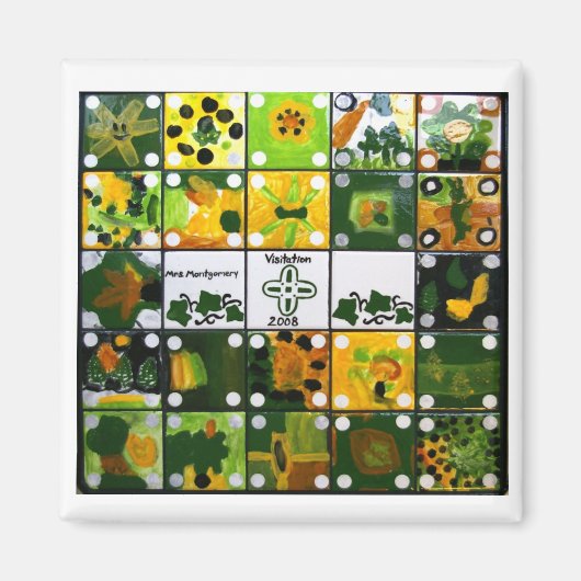 モンゴメリー夫人のクラス・マグネット マグネット (正面)