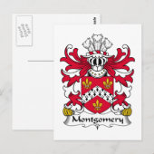 モンゴメリー家紋 ポストカード (正面/裏面)