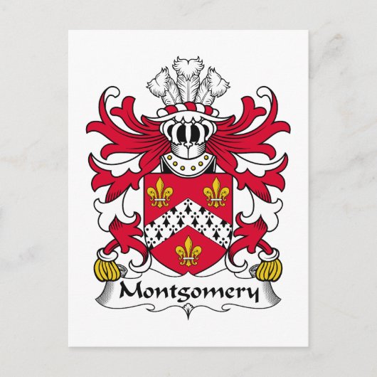 モンゴメリー家紋 ポストカード (正面)