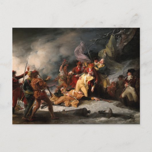 モンゴメリー将軍の死 ポストカード (正面)