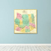 モンゴメリー郡 キャンバスプリント (インサイチュ (ウッドフロア))