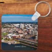 モンゴメリー、アラバマ航空ビュー キーホルダー (裏面)