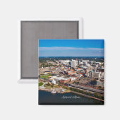 モンゴメリー、アラバマ航空ビュー マグネット (正面/裏面)